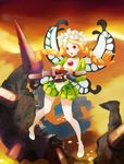  bad_id bad_pixiv_id blonde_hair bow_(weapon) braid crossbow flying highres mercedes mirai_denki odin_sphere red_eyes solo twin_braids weapon wings 