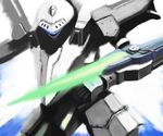  armored_core_3 from_software laser_blade mecha no_humans solo white_background 