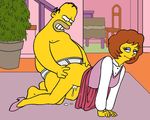  homer_simpson maude_flanders tagme the_simpsons 