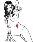  1girl breasts cana_alberona fairy_tail female kana_alberona nude outline pussy solo tattoo uncensored 