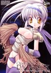  assassin_(ragnarok_online) breasts elbow_gloves gloves grey_hair highres ishihara_masumi panties ragnarok_online small_breasts solo thighhighs underwear 