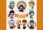  absurdres aki_minoriko aki_shizuha chibi highres inubashiri_momiji irigoma_(jikabi_baisen) kagiyama_hina kawashiro_nitori kochiya_sanae md5_mismatch moriya_suwako mountain_of_faith multiple_girls shameimaru_aya touhou yasaka_kanako 