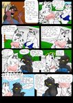  artica cat comic darke_katt dialogue feline female male skunk yawg zig_zag 