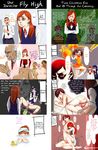  comic crossdressing english office_lady red_hair trap yaoi 