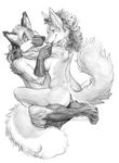  arjuna canine couple curly_hair dog female greyscale hair lotus_position love malamute male monochrome sex straight tymbre wolf wuffamute 