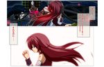  alternate_hairstyle bad_hands comic cuts dr._cryptoso hands_clasped injury long_hair mahou_shoujo_madoka_magica oktavia_von_seckendorff own_hands_together ponytail praying red_eyes red_hair sakura_kyouko spoilers translated 