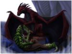  anthro_on_feral bestiality clothed clothing cum dragon duo everquest fellatio feral gay half-dressed holding_penis iksar interspecies male masturbation nude oral oral_sex penis scalie sex slash0x topless video_games wings 