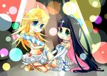  blush chibi panty_&amp;_stocking_with_garterbelt panty_(character) panty_(psg) smile stocking_(character) stocking_(psg) 