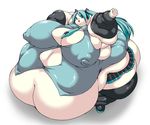  butter_ball fat hatsune_miku obese vocaloid 