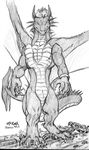  dragon ken_sample macro male scalie solo 