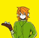  bad_id bad_pixiv_id gloves luke_fon_fabre male_focus matryoshka_(vocaloid) multicolored multicolored_eyes orange_eyes orange_hair solo sweater tales_of_(series) tales_of_the_abyss vocaloid 