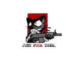  1600x1200 4:3 assault_rifle cat darkdoomer feline gun miw solo the_truth wallpaper weapon 