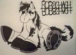  cute eimieejaxxon equine gypsy_vanner hooves horse male rorschach solo stallion 