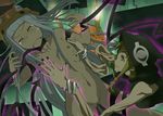  eruka_frog flat_chest ice_place medusa_gorgon multiple_girls rape soul_eater tears 