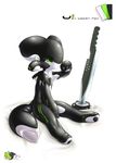  ambiguous_gender android canine cute extvia fox male solo vi 