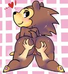  &lt;3 animal_crossing anus butt butt_grab disembodied_hand female looking_back mammal nintendo porcupine pussy rodent sable sable_able video_games 