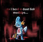  angry badass blood glove gore meat_hook mudkip nintendo pok&#233;mon pok&eacute;mon severed_head sickle solo unknown_artist video_games weapon 