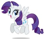  equine eyeshadow female feral friendship_is_magic hi_res horn horse makeup mammal my_little_pony rarity_(mlp) solo unknown_artist winged_unicorn wings 
