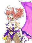  breasts horns huge_breasts la_pucelle large_breasts long_hair maou_prier parumezan 