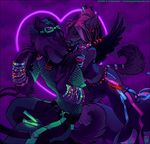  angel canine neon oce purple raver 