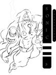  kitetsu knuckles_the_echidna male mobian muscles sonic_(series) 