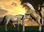  3d cgi equine erection fellatio gay hooves horse horsecock male oral oral_sex penis precum sex stallion unknown_artist what 