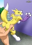  anus breasts canine digihentai digimon fox penetration pussy renamon 