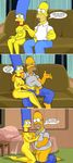  comic homer_simpson marge_simpson tagme the_simpsons 