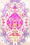  bad_id bad_pixiv_id bow hair_bow kaname_madoka magical_girl mahou_shoujo_madoka_magica patterned pink_hair red_eyes short_hair solo soul_gem todot twintails 