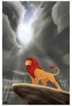  disney feline feral king lion male negger pose royalty simba solo the_lion_king 