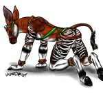  hazard hooves male nude okapi solo 