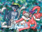  animaniacs babs_bunny crossover draegwolf rita rita_and_runt tiny_toon_adventures 