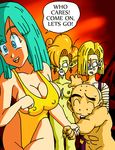  android_18 dboy dragon_ball_z krillin maron zangya 