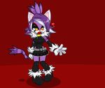  &hearts; black blaze_the_cat blush cat feline frizz fur fuzz gold purple red slitted solo white yellow yellow_eyes 