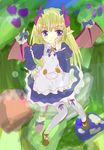  1girl alice alice_(mamono_girl_lover) child demon_girl fanart kenkou_cross kenkou_kurosu loli lolououo mamono_girl_lover monster_girl monster_girl_encyclopedia solo succubus wings 