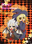  afuro_terumi candy demon_tail demon_wings halloween inazuma_eleven inazuma_eleven_(series) lollipop szakgk tail trap wings yamino_kageto 