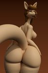  abigail_roo animated anthroanim big_butt breasts butt cgi chubby fat female huge_butt kangaroo mammal marsupial overweight solo wide_hips 