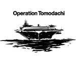  aircraft_carrier greyscale koyama_shigeto military military_vehicle monochrome no_humans ocean operation_tomodachi ship us_navy warship watercraft 