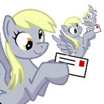  amber_eyes animated blonde_hair derp derpy_hooves_(mlp) don_ko don_komandorr equine female feral fractal friendship_is_magic hair horse i_can_see_forever infinite_loop infinity low_res mail mammal my_little_pony pegasus plain_background pony transparent_background wings 