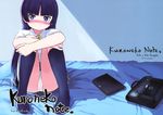  bed blunt_bangs blush gokou_ruri hime_cut kneehighs long_hair mole ore_no_imouto_ga_konna_ni_kawaii_wake_ga_nai panchira pantsu sasahara_yuuki school_uniform sitting socks 