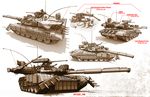  russia spetsnaz t-90 t-95 tank weapons 