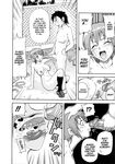  1boy 1girl comic copyright_request cross-section cum cum_in_mouth cum_in_nose cum_in_pussy doujinshi ejaculation greyscale hard_translated hetero highres john_k._pe-ta monochrome nosejob orgasm penis translated uncensored 