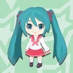  goodsmile hatsune_miku kagami_hiiragi lucky_star miku nendoroid twin_tails vector vocaloid 