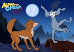  canine cartoon censored domadibo duo female feral humphrey kate mammal toony wolf 
