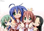  iwasaki_minami izumi_konata kobayakawa_yutaka lucky_star tamura_hiyori yoshimizu_kagami 