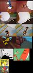  avian bear bee bird butt cool cool_cat disney donald_duck duck feline insect mammal raised_tail scrooge_mcduck sting tail tiger unknown_artist 