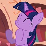  animated clapping equine eyes_closed female feral friendship_is_magic gif happy hooves horn horse mammal my_little_pony officially_fun pony reaction_image smile solo twilight_sparkle_(mlp) unicorn unknown_artist 