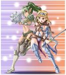  artist_request echidna leina pixiv_thumbnail pointy_ears queen&#039;s_blade queen's_blade resized shield sword takeuma_key weapon 