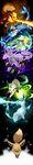  closed_eyes eevee electricity espeon fire flareon forked_tail gen_1_pokemon gen_2_pokemon gen_4_pokemon ginziro glaceon glowing glowing_eyes highres jolteon leaf leafeon long_image no_humans pokemon pokemon_(creature) tail tall_image umbreon vaporeon 