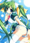  melon-chan melonbooks munyu munyuu pantsu panty_pull shimapan 